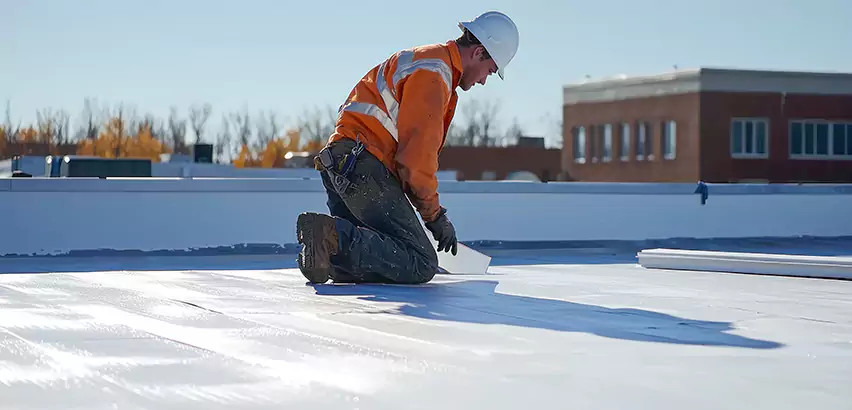 Flat Roof Drain Installation in Imperial Beach