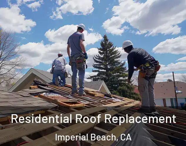  Residential Roof Replacement Imperial Beach, CA