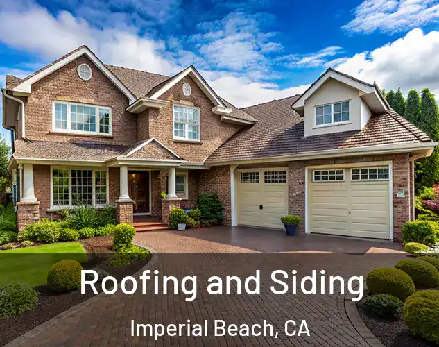  Roofing and Siding Imperial Beach, CA